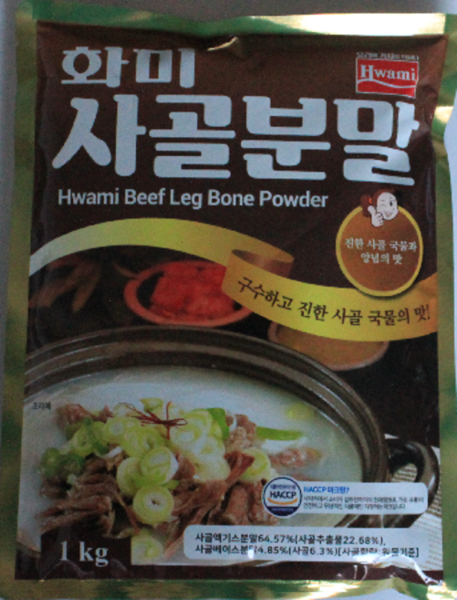 화미 사골분말, 1kg, 33개