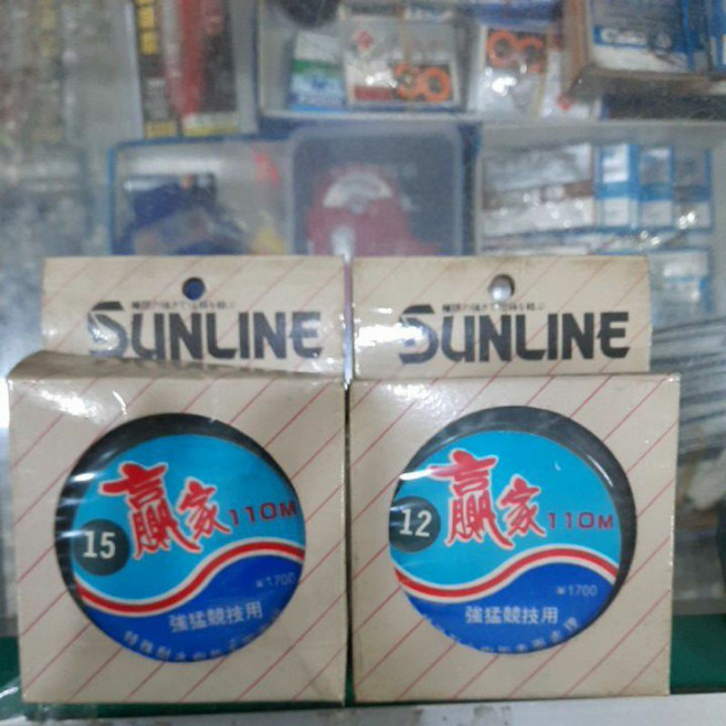 出清釣魚線110米 12磅(約5號線) 15磅(約6號線) 高強度耐磨釣魚線, 1個, 15磅,110米