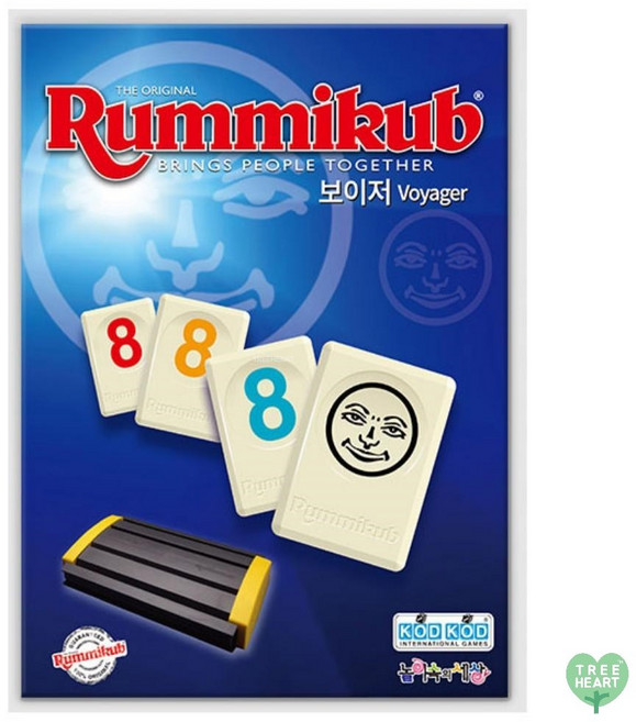 Toymall 루미큐브보드게임 보이저 유명보드게임, 1개