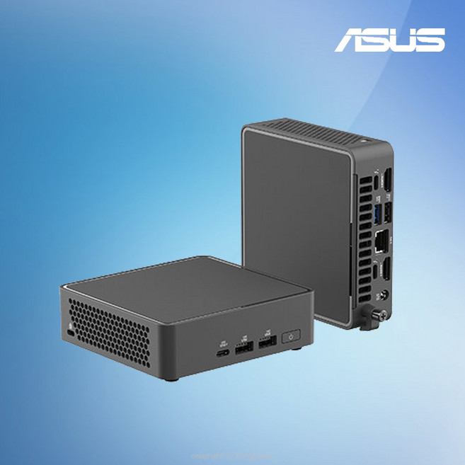 ASUS ASUS NUC15CRKU7 Slim (베어본) 인텔 15세대 고사양 사무용 산업용 미니PC 컴퓨터