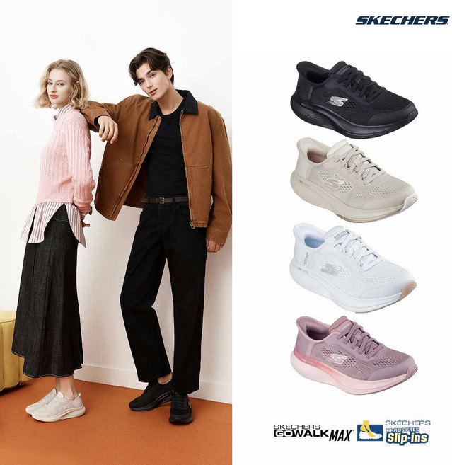 [25년 FW] 여성 스케쳐스 고워크 맥스워커 슬립인스