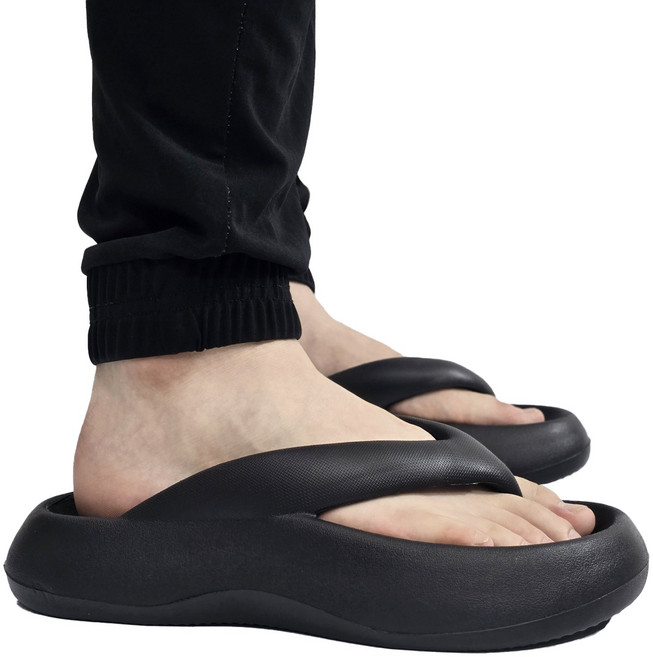 지성하이어 남여 플립플랍 키높이 통굽 발편한 쿠션 쪼리 JSCH05