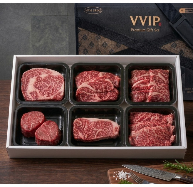 투뿔 한우선물세트 1++ 구이용 1.2kg, 1개