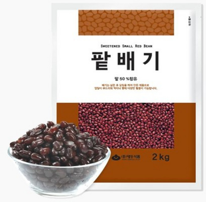 대두식품 팥배기, 2kg, 1개