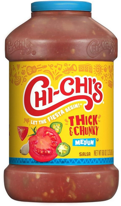 치치스 미디엄 살사소스 1.7kg, CHI-CHI'S 두껍고 두툼한 살사 미디엄, 1.7k