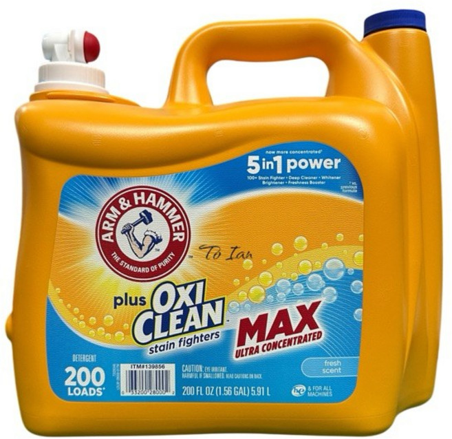 ARM & HAMMER 強效濃縮洗衣精 添加小蘇打, 1個, 超取-一單最多1罐