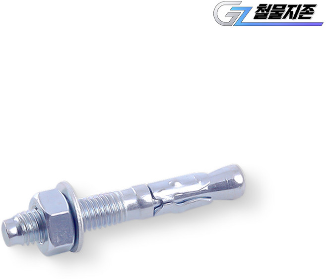 웨지앙카 M10x75mm 스터트 콘크리트 타격 세트 앙카 볼트 웨찌 셋트 앵커 내진, 1개