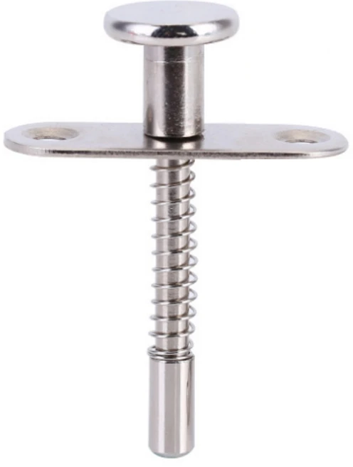 아기 유아 침대 새장 잠금 연결 부속 스프링 래치, 스프링래치(80mm), 1개 - 쿠팡