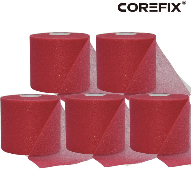 코어픽스 언더랩 배드민턴 테이프 스펀지 스폰지 쿠션 랩 스포츠 테이프 테이핑, 5개