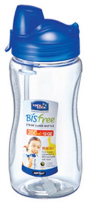 락앤락 등산용 운동용 소형 물통 350ml 헬스 물병, 1개, 빨대물병