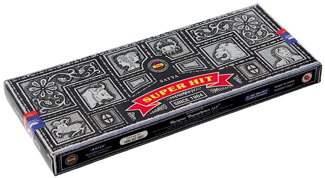 사티아 인센스 스틱 100 g 슈퍼히트 - 쿠팡