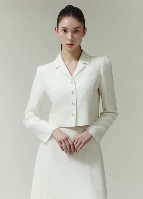 잇미샤 잇미샤 트위드 셋업 자켓 (ITP2YJK550)_DG