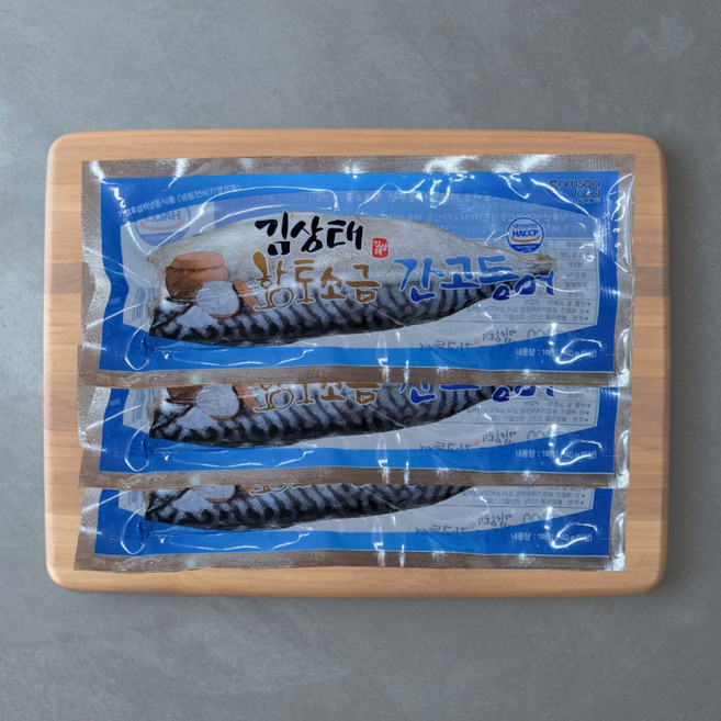 노르웨이 김상태 황토소금간고등어, 1박스, 3kg