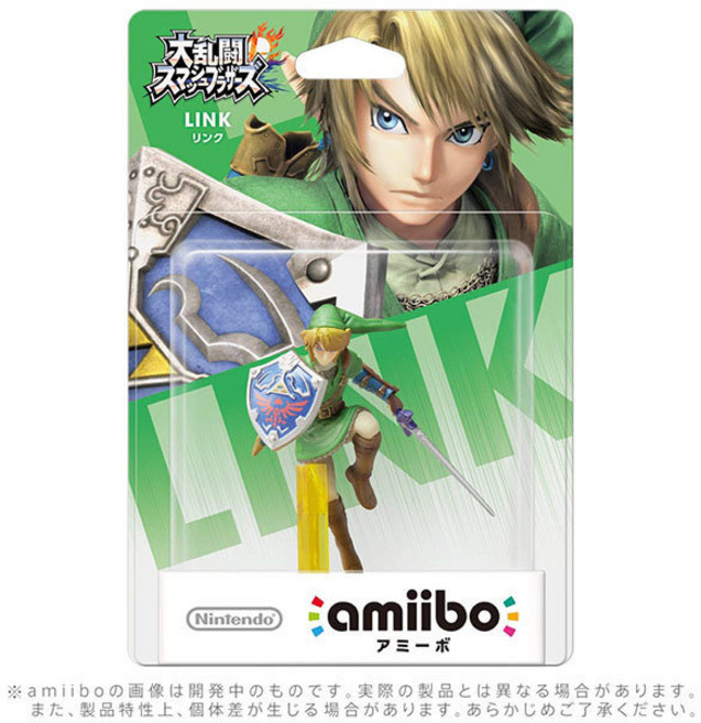 닌텐도 amiibo(아미보) 젤다의전설 링크 스매시 브라더스 AMIIBO 정품 새상품