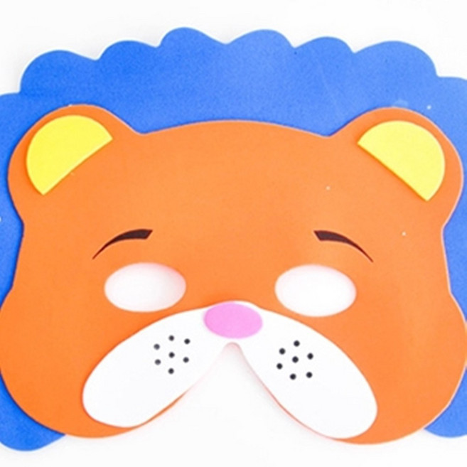 호랑이가면 토끼탈 사자탈 고양이가면 동물 얼굴, 스펀지동물가면(생쥐)