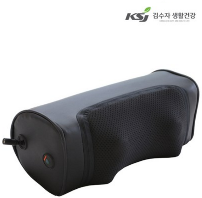 김수자 차량용 목베개 마사지기 KSJ-7700, 블랙