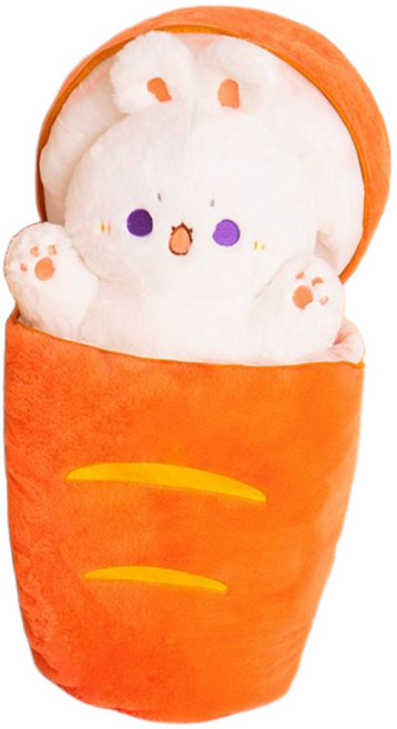 빌리네집 붕어빵고양이 인형 당근 토끼 쿠션 30cm, 당근토끼인형