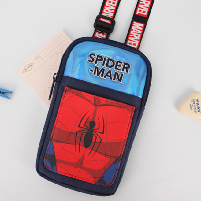 어이언맨 스파이더맨 포인트 심플미니 핸드폰가방 폰크로스 컴팩트한사이즈 예쁜컬러 미니가방