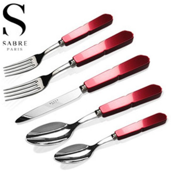 사브르 프랑스 명품 구스타브 레드 디너 5종세 ths*718OO, 쿠팡 마이쿠키 본상품선택