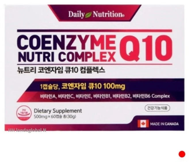 뉴트리라이프 뉴트리 코큐텐 코엔자임 큐10 컴플렉스, 1개, 60정 - 쿠팡