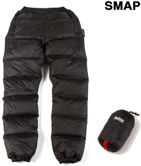스맵 알파인 다운팬츠 오리털 방한 바지 겨울 낚시 오토바이 바지
