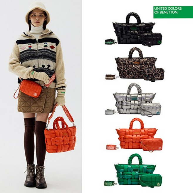 [BENETTON]베네통 정품 25FW 레제로 패딩 토트백 2종