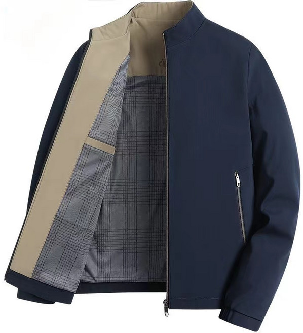 휠렉스 남자 봄 중년 사무복 점퍼 Y1108