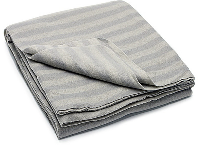 FW 항공담요 얇은 휴대용 가벼운 플리스 차량 160cm, 그레이, 1개