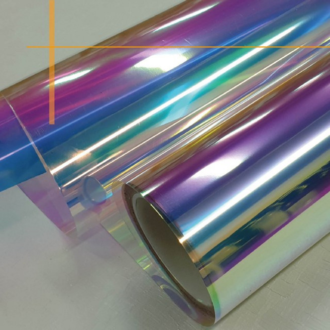 YK 국내산 다이크로익필름 카멜레온시트지 오로라필름 시트지, K3 블루톤