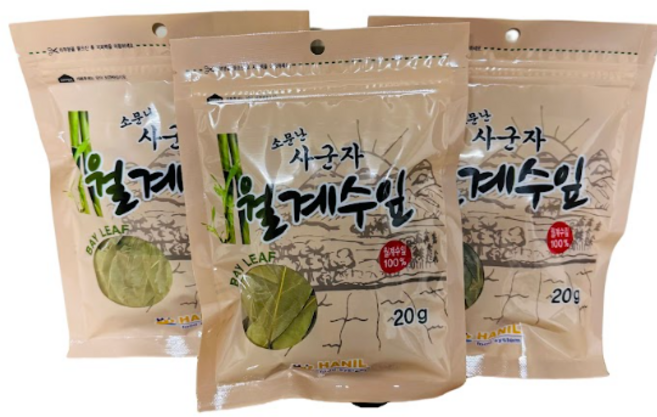 랄랄라몰 소문난 사군자 월계수잎, 3개, 20g