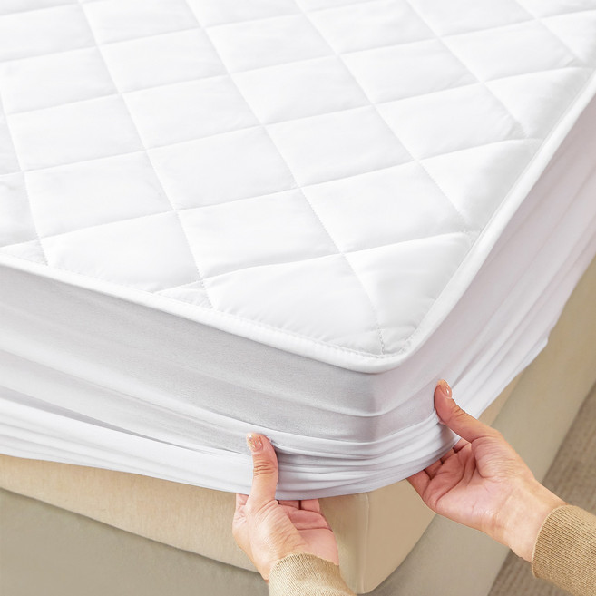 마이라이크 진드기차단 누빔 매트리스 커버 알러지케어 항균 워싱 침대커버