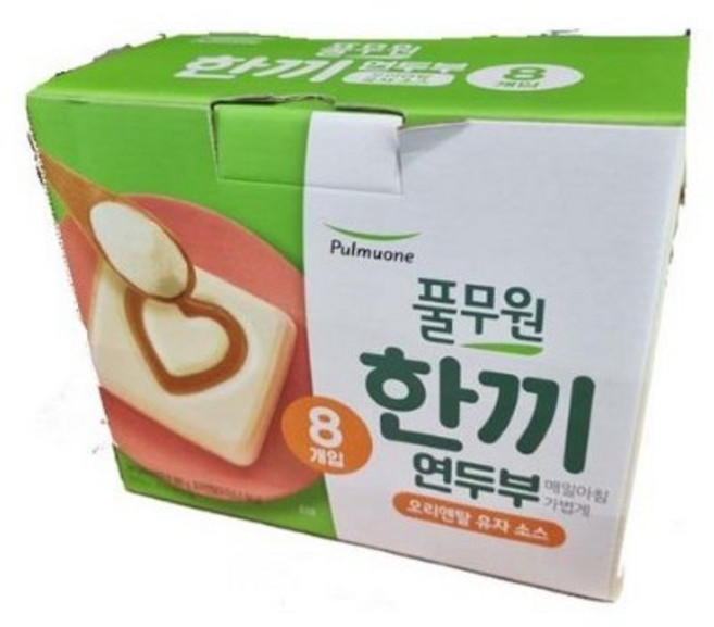 풀무원 한끼 연두부 118g X 8개입, 880g, 1개