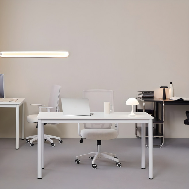 16피스 멀티 컴퓨터 책상, 화이트