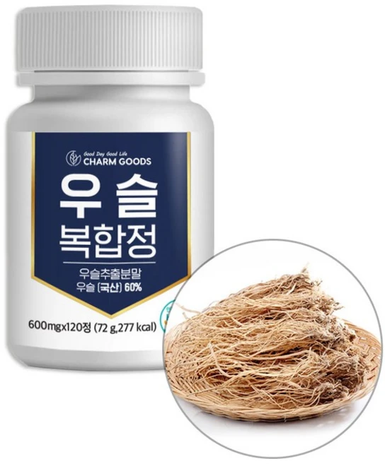 우슬 참당귀 글루코사민 청새리상어연골 120정, 상세설명 참조 - 쿠팡