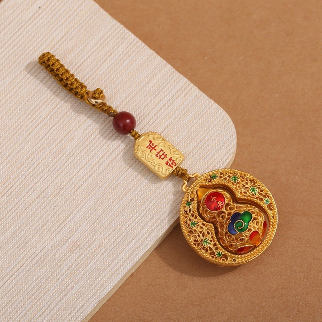 開運招財掛飾 轉運珠 吉祥如意 福袋 全家福 金算盤, 1個, 平安福禄