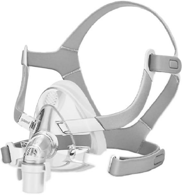 양압기 마스크 Yuwell YF-02 Full Face Mask 정식허가제품/유웰한국총판, 미디움, 1개