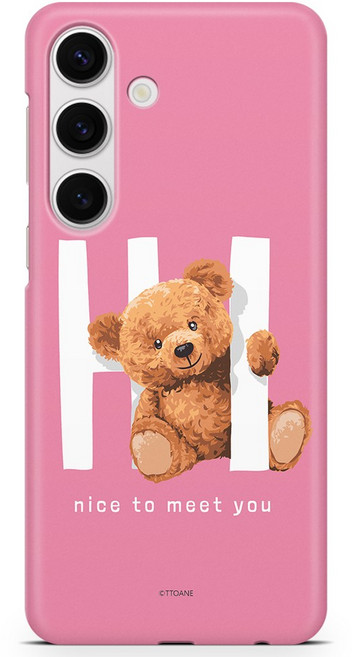 갤럭시버디3 케이스 테디베어 디자인 하드