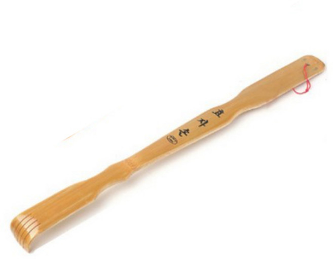 효자손 대나무효자손 등긁개 안마기 영수 대나무 영수 등긁개/지압봉/효도손/편백나무/대나무주걱, 주방용품선택, 1개