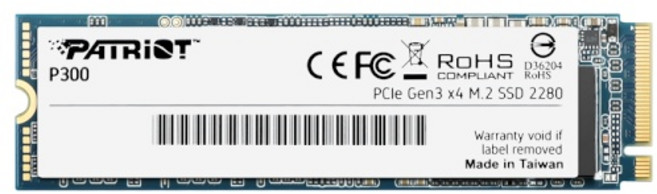 PATRIOT P300 M.2 NVMe (2TB), 2TB