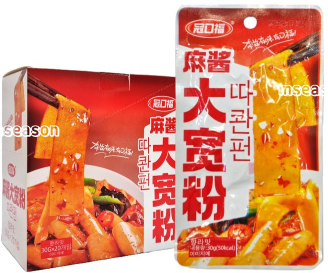 관코푸 대관펀 향라맛 즉석 넙적당면, 600g, 1개
