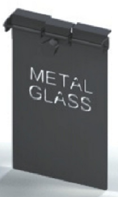 메탈글라스 블랙 레이저 레벨기 거치대 타일 벽걸이 거치대 B타입 꽂이형, 1개