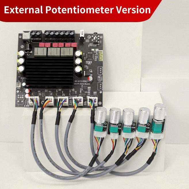ST21 TPA3221 Bluetooth 5 0 2 1 채널 전력 오디오 스테레오 서브우퍼 보드 100WX2 200W T BLE Bass note 튜닝 AMP, 1) ST21-c