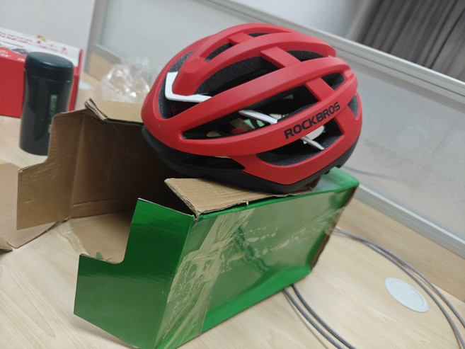 ROCKBROS 自行車頭盔 一體成型 安全帽 男女適用 山地車 公路車, 1個