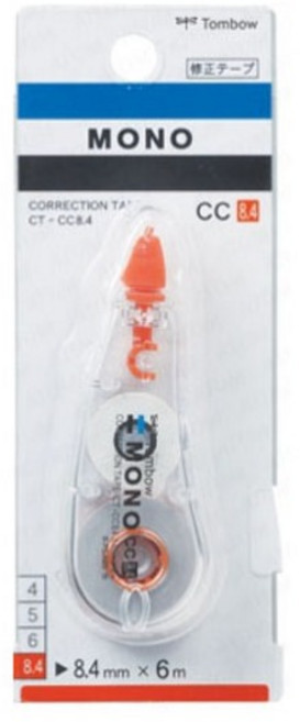 1165 톰보 모노 CC수정테이프 (CT-CC8.4) (8.4mmX6M) 와이드 넒은폭, CT-CC8.4 (8.4mmX6M)