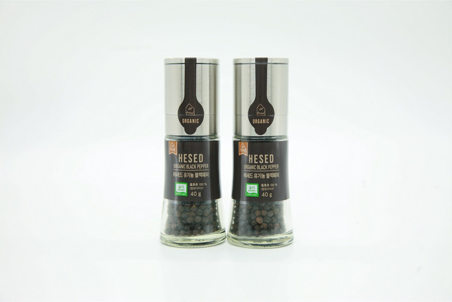 캄폿 라플랜테이션 블랙페퍼 통후추 그라인더 40g 2개번들 흑후추 LA PLANTATION, 2개