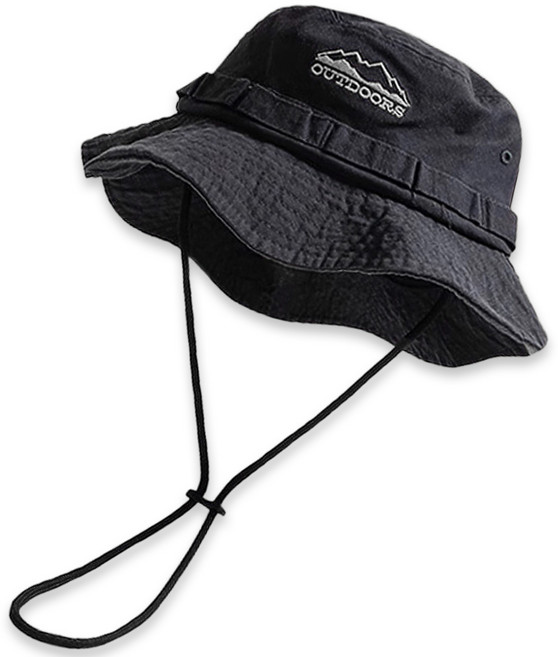 아웃도어 캠핑 낚시 등산모자 남자 여자 등산 버킷햇, 네이비