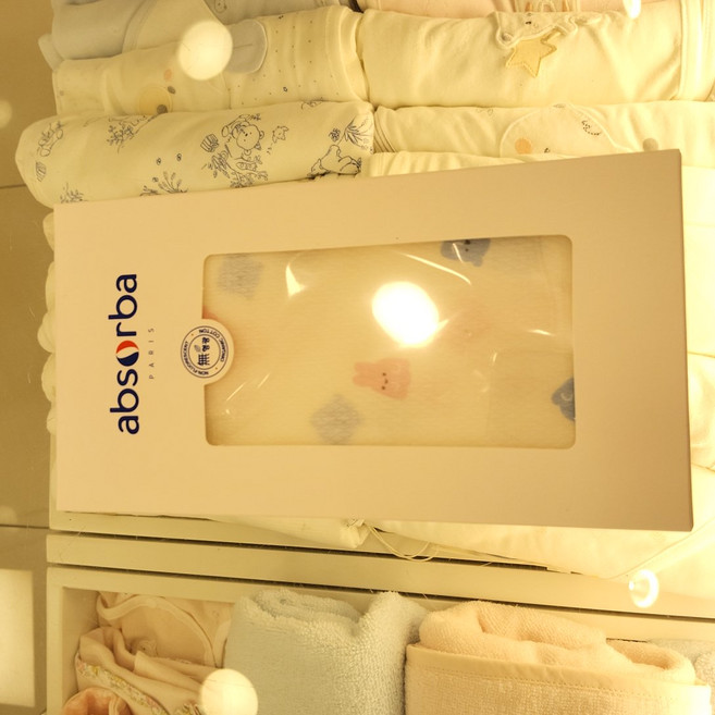 [압소바] 신상핫세일 임신출산신생아선물강추/ 다용도로 사용하시기 좋아요/ 한국제조/땀흡수 좋은 자가드 면100% 토곰 자가드 손수건 10SET 2001아울렛 분당점