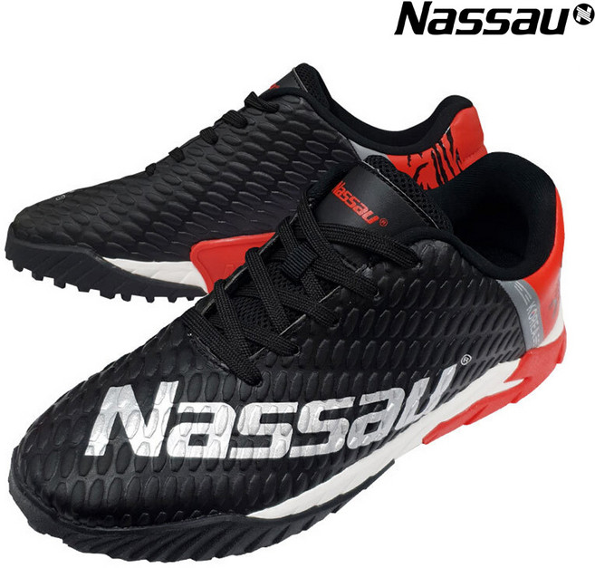 정품 낫소 Qspact 큐스팩트 타이거 족구화 레드 블랙 블루