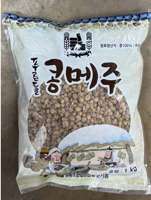 푸른들 콩메주 메주콩국산콩100% 1kg, 1개