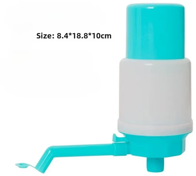 핸드 프레스 펌프 야외 식수 물 필터 병에 담긴 디스펜서 5-6 Gal 홈 오피스 주방 및 가정용, 02 green